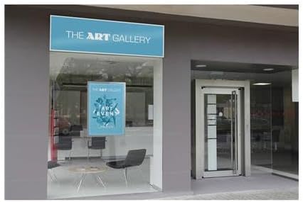 Durable Info-Rahmen Duraframe Poster 70 x 100, selbstklebender Plakatrahmen, UV-beständig, 1 Stück,