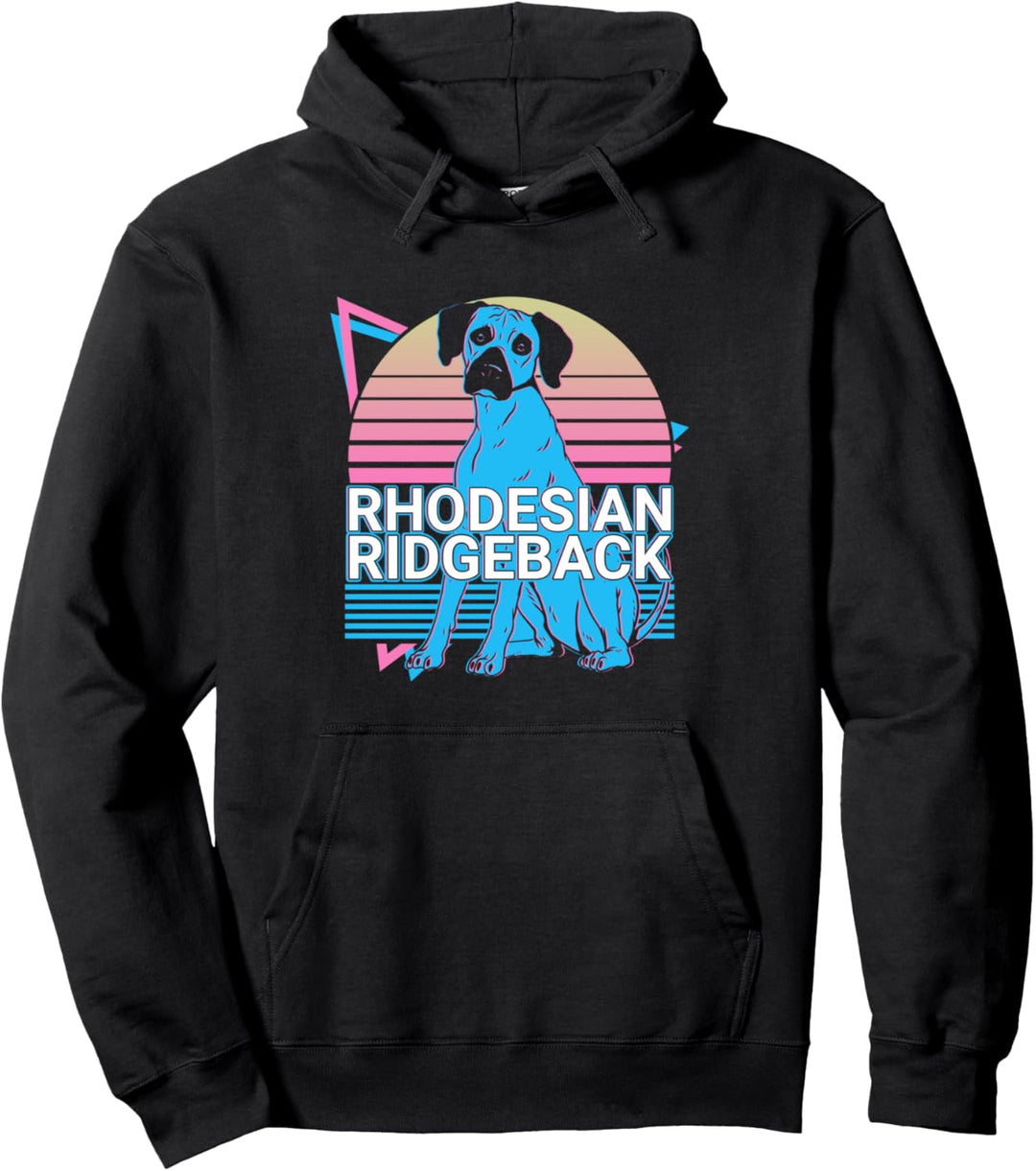 Rhodesian Ridgeback Retro Pullover Hoodie
