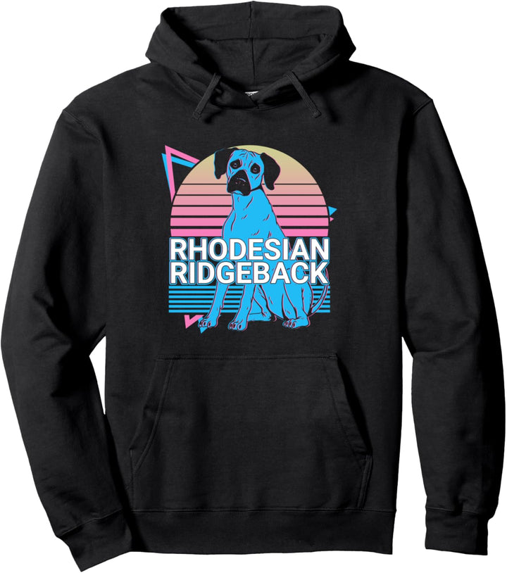Rhodesian Ridgeback Retro Pullover Hoodie