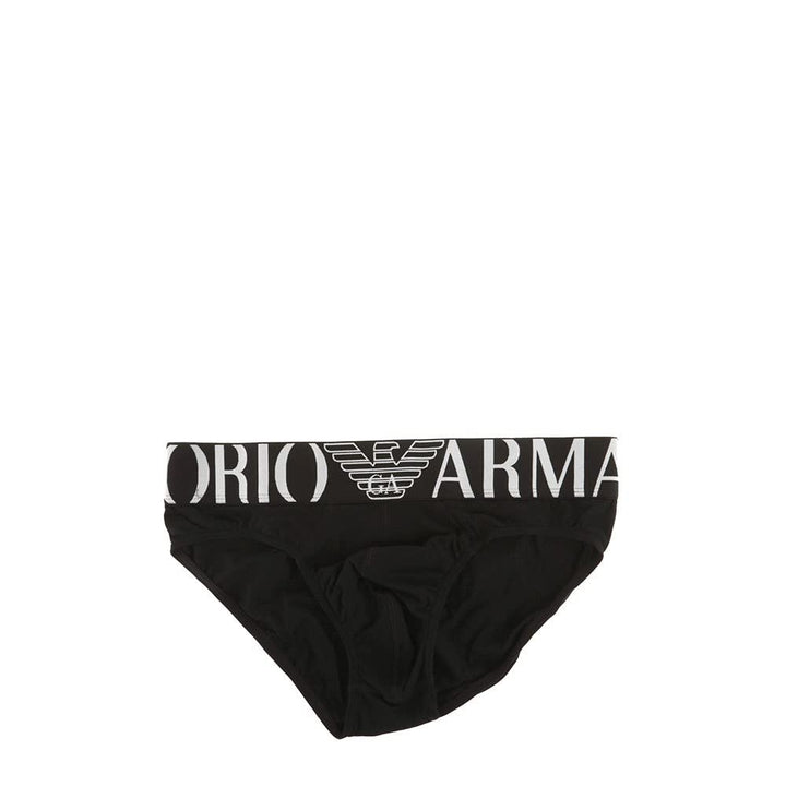 Emporio Armani Herren Brief Megalogo Briefs (1er Pack) S Weiss, S Weiss