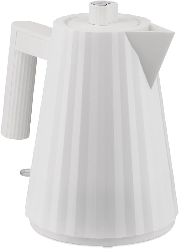 Alessi Plissé MDL06/1WUK - Elektrischer Wasserkocher aus Thermoplastischem Harz, Englisch Stecker 24