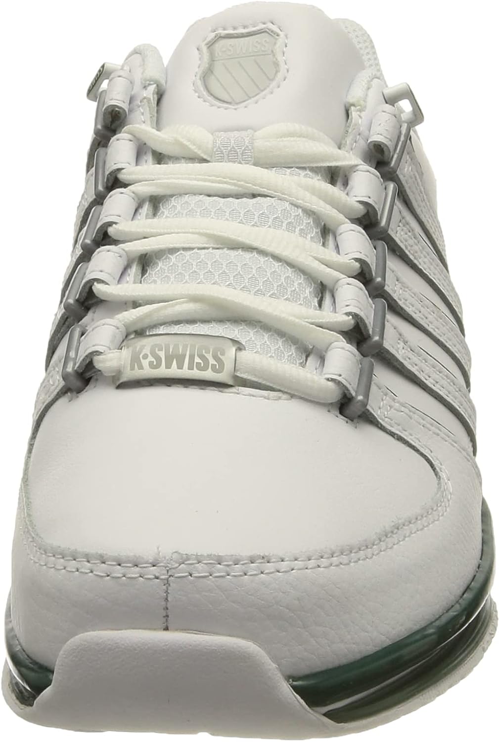 K-Swiss Herren Rinzler Sneaker 43 EU White Posy Green, 43 EU White Posy Green
