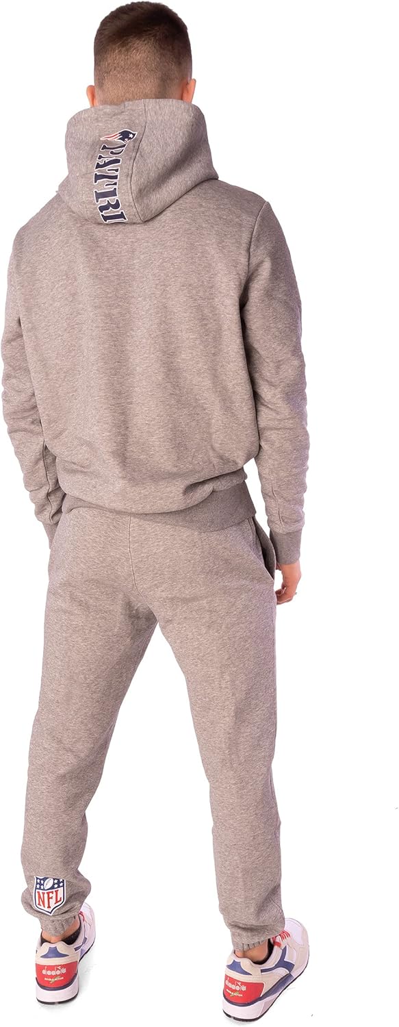 New Era Tampa Bay Buccaneers Hoodie Herren Kapuzenpullover New England Patriots Light/Grey S, New En