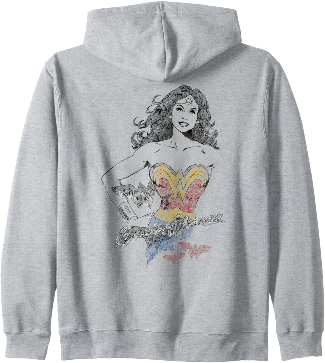 Wonder Woman Wonder Squiggles Kapuzenjacke