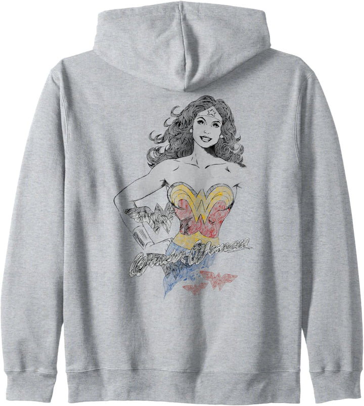 Wonder Woman Wonder Squiggles Kapuzenjacke