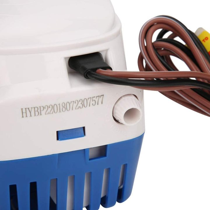 Yacht Bilgenpumpe, HYBP2-G1100-02 24V Yacht Miniatur-Abwasser Selbstansaugende Automatische Tauchpum