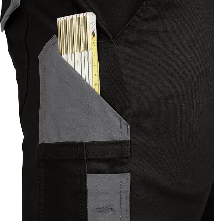Leibwächter Kurzehose Short FLEXK Flex Line schwarz-grau Grösse 60