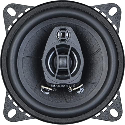 Ground Zero GZIF 4.0-10 cm 2-Wege-Lautsprecher mit 100 Watt (RMS: 60 Watt)