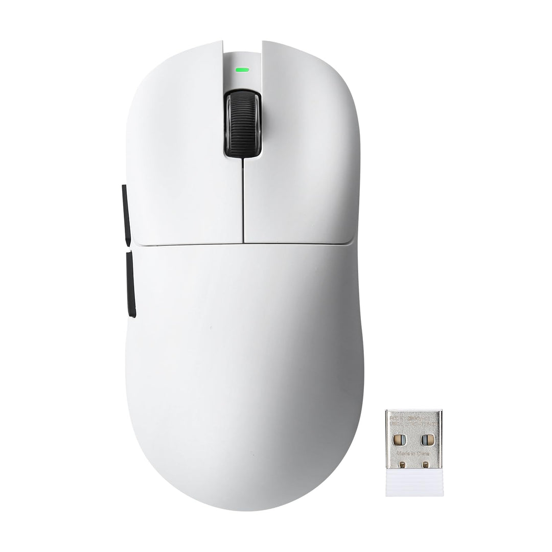 YUNZII M1 Kabellose Gaming-Maus, BT/2.4G Wireless/Wired Ultralight Mouse, PAW3311-Sensor 10000 DPI,
