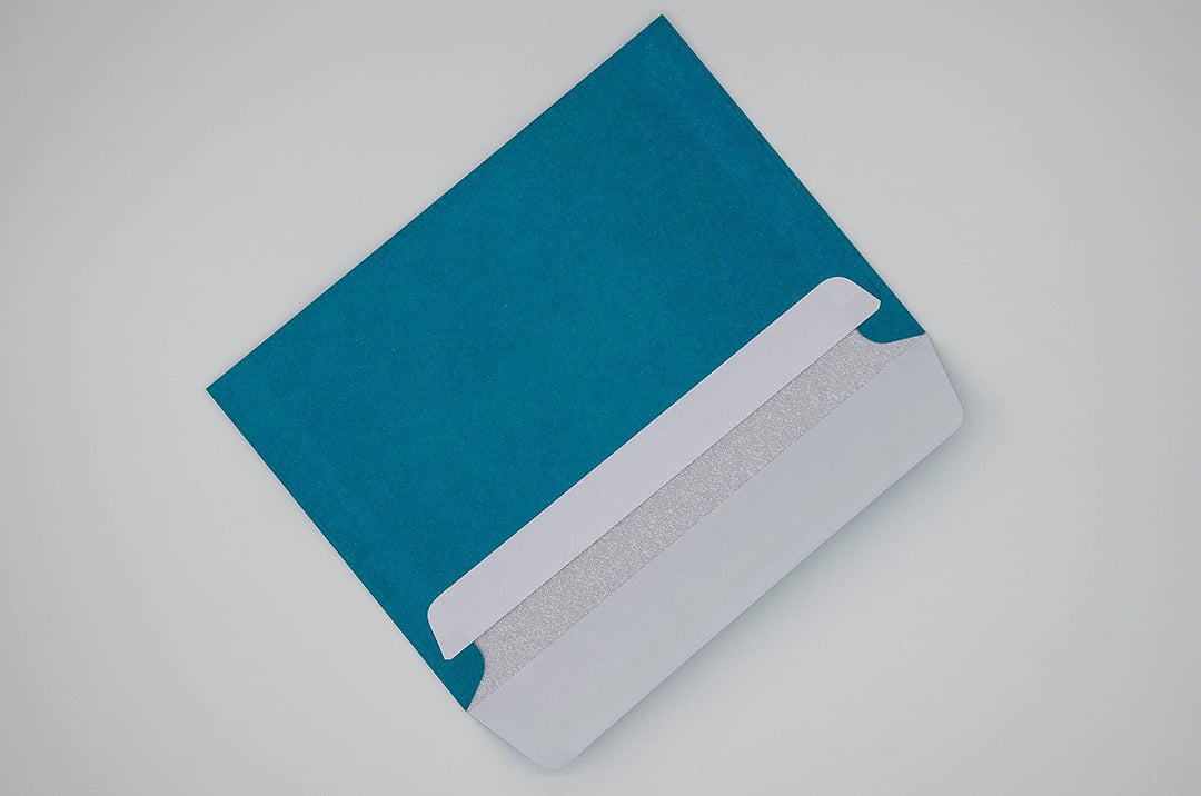 500x Briefumschlag Petrol DIN C6 Fensterlos 500 Blau-grün, 500 Blau-grün