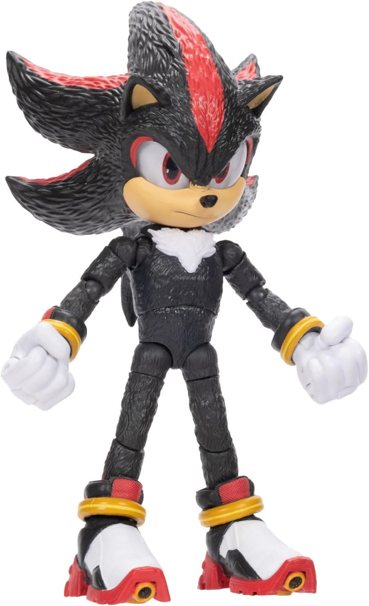 Sonic 423994 3 Movie 12,7 cm Shadow The Hedgehog Actionfigur, Bunt, 13cm
