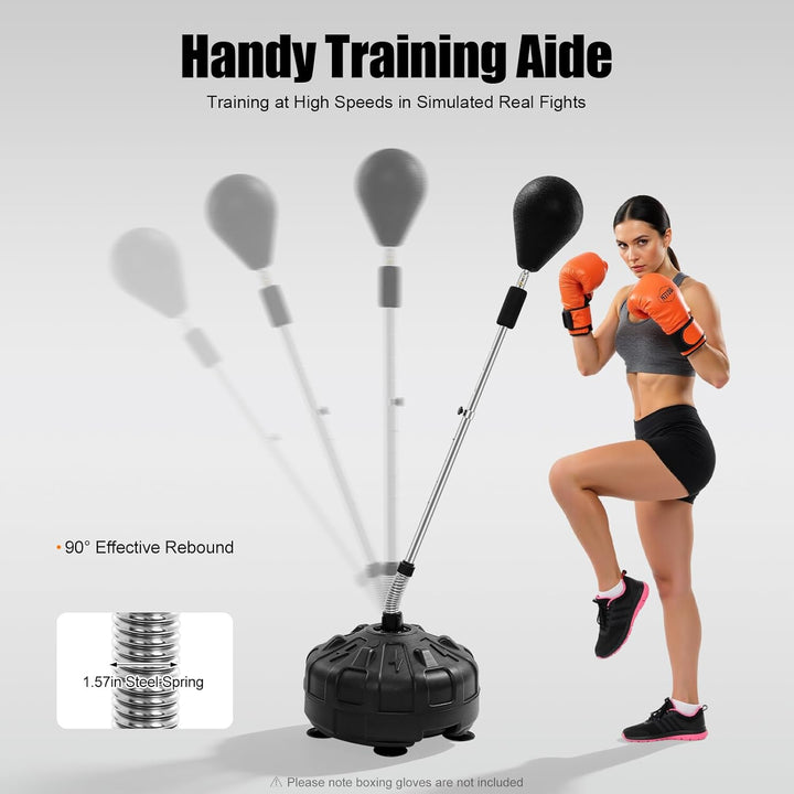 Boxsack Stehend, Erwachsene Standboxsack, Punchingball, Verstellbar Erwachsene Kinder Boxen Punching