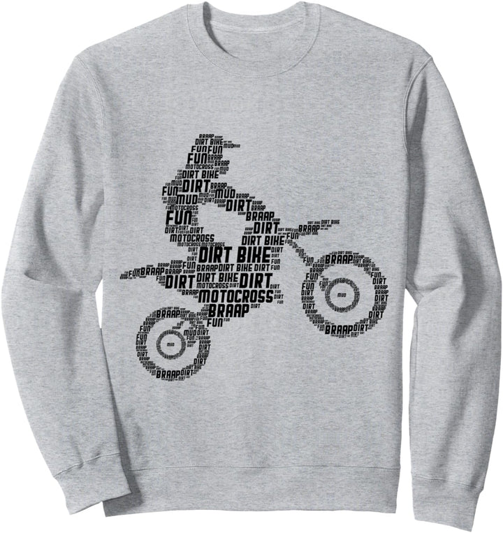 Motocross Enduro Supermoto Bike Dirt Biker Jungen Männer Sweatshirt