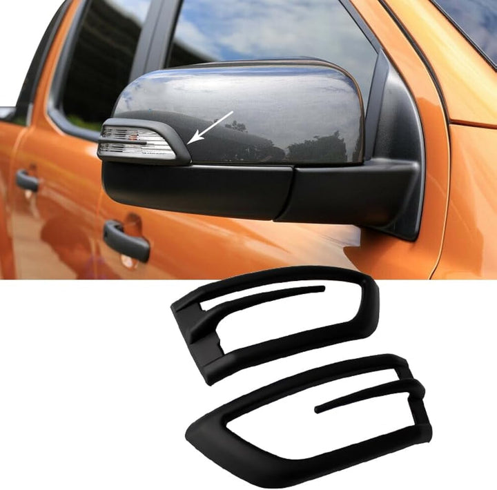 JHCHAN Blinkerschutz Spiegelabdeckung für Ford Ranger 2012-2022 T6 T7 T8 Wildtrak XL XLT Tremor Limi