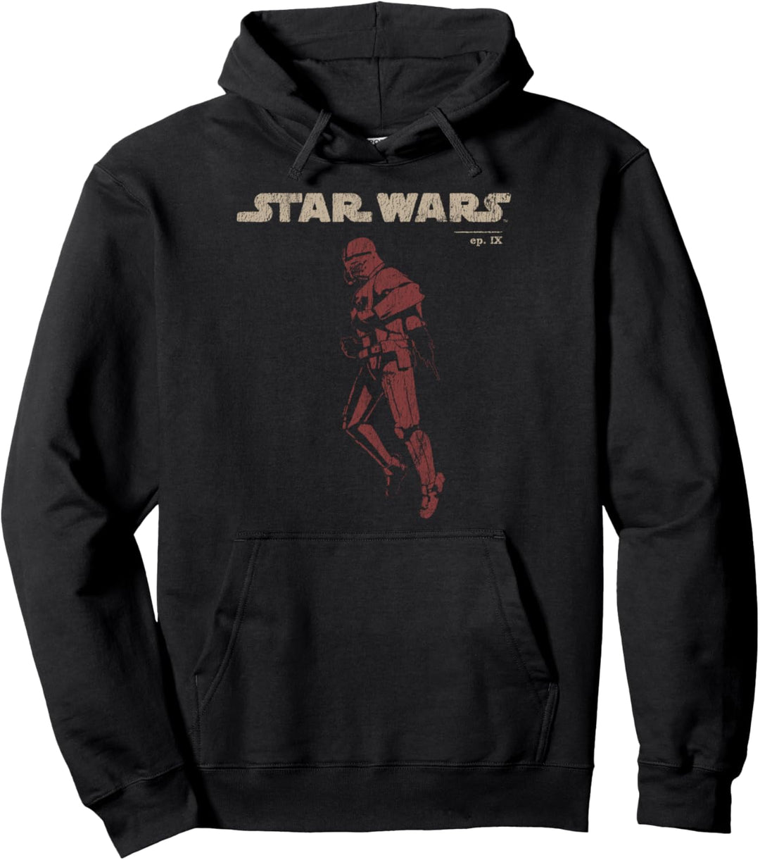 Star Wars: The Rise Of Skywalker Red Sith Trooper Profile Pullover Hoodie