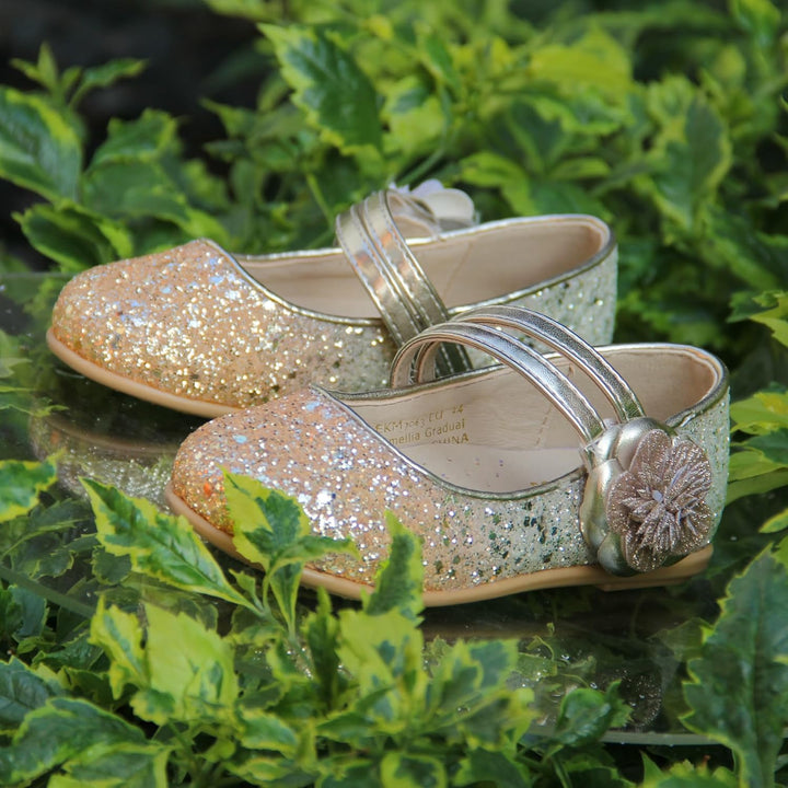 EIGHT KM EKM7063 Kleinkind Mädchen Kleid Schuhe Mary Jane Wohnungen Prinzessin Hochzeit Schuhe Balle