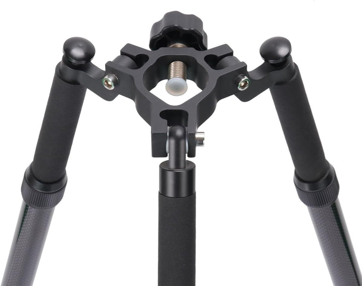Carbon Fiber Daumenauslösestativ, Professionelles Stativ für Prismenstäbe & Vermessung, Kompatibel m