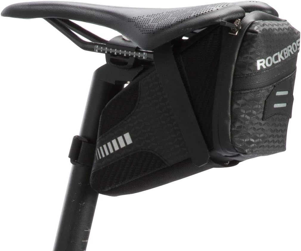 ROCKBROS Fahrrad Satteltasche Fahrradsitz Tasche für MTB Rennrad Faltrad ca.1,5L