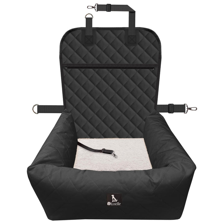 Hunde Autositz Auto Hundesitz, 2-in-1 Hundebett Hundekorb für kleine & mittelgrosse Hunde, Oxford St