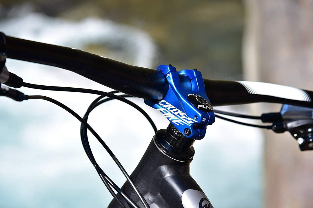 FUNN Crossfire Mountainbike Vorbau mit 35mm Lenkerklemmung - Langlebiger und Leichter Legierungs-Vor
