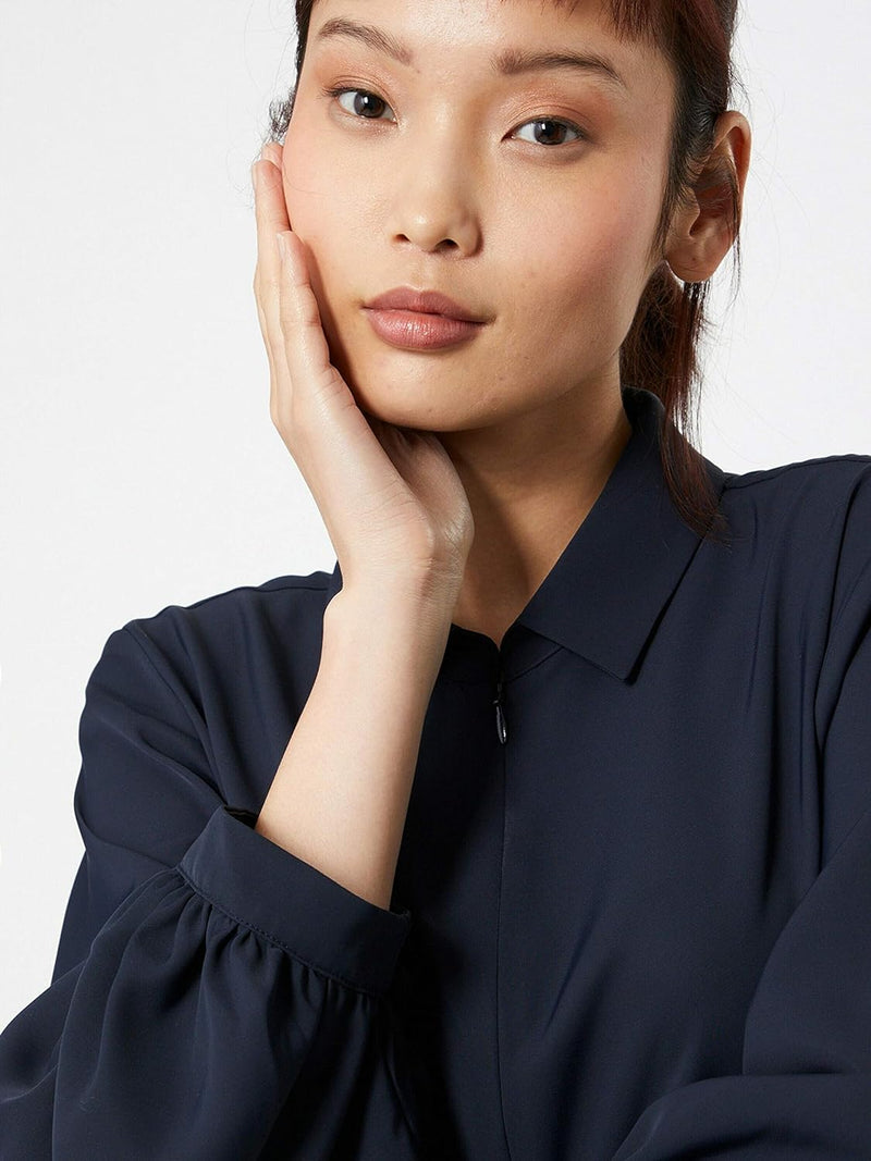 someday. Damen Blusenkleid Qedrik Navy 38