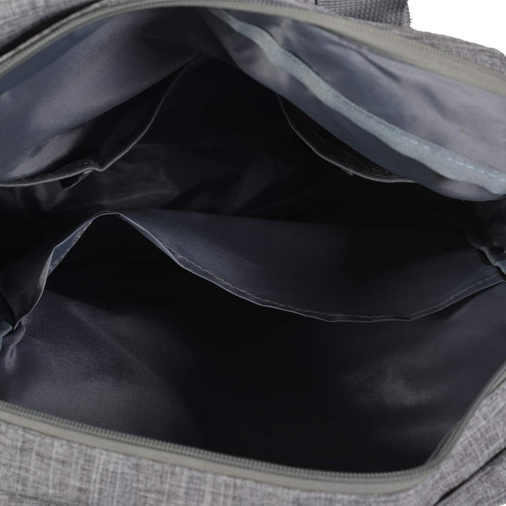 Moni Wickeltasche Lydia, zusätzliche Tasche, Wickelunterlage, Reissverschluss Blau, Blau