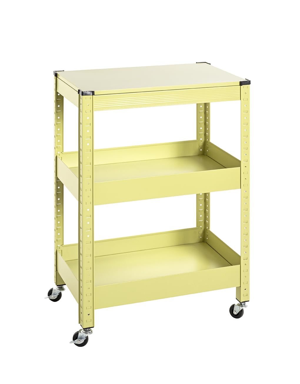 HAKU Möbel Servierwagen, grün, Metall - Masse: B 50 x H 75 x T 32 cm, Style: Modern, Grün