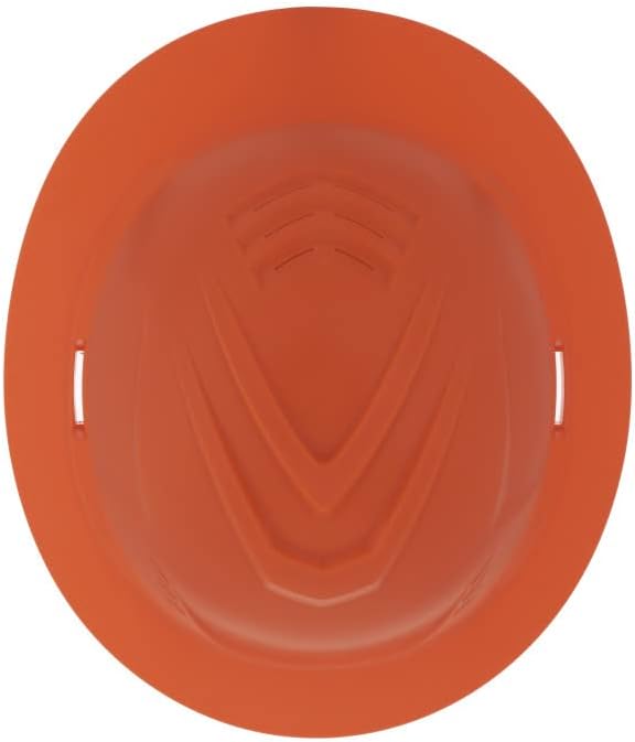 MSA V-Gard C1 Schutzhelm mit voller Krempe und ReflectIR-Kühlung und Fas-Trac III Federung – nutzt h