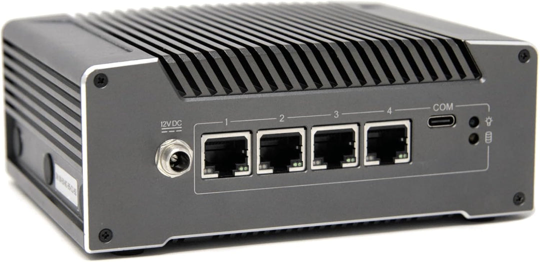 Protectli Vault V1410-4 Port, Micro Appliance/Mini PC - Intel N5105, 4X 2.5G NICs, 8GB LPDDR RAM on-