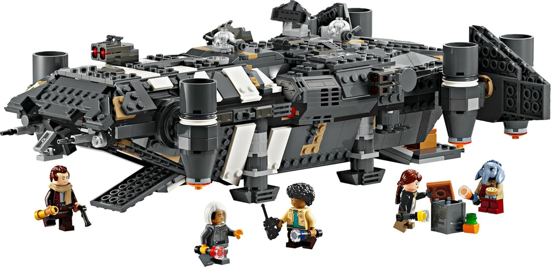 LEGO Star Wars: Skeleton Crew Die Onyx Cinder, Spielzeug-Sternenschiff zum Bauen und Sammeln für Jun