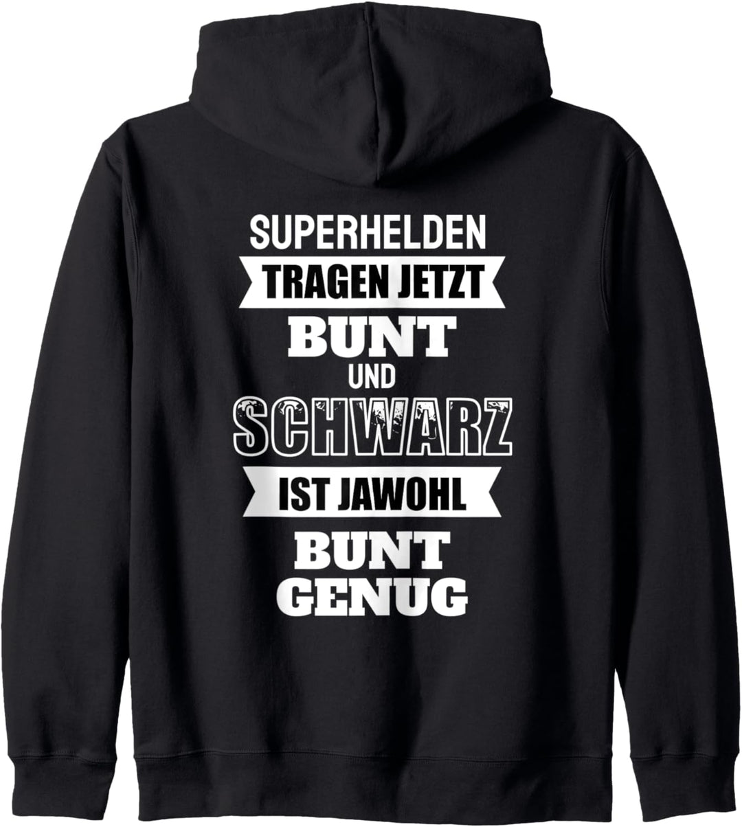 Superhelden tragen Bunt Fasnacht Kostüm Karneval Superhelden Kapuzenjacke