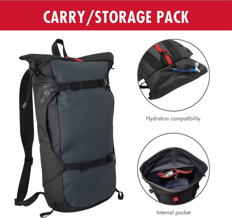 MSR MSR Snowshoe Carry Pack Farbe: black