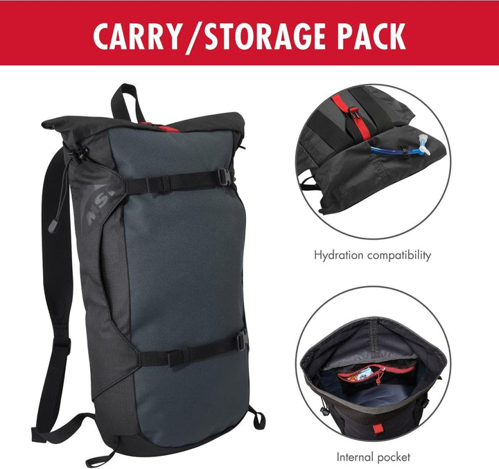 MSR MSR Snowshoe Carry Pack Farbe: black