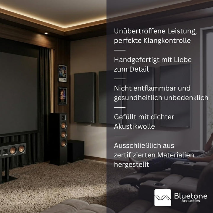 Bluetone Acoustics Studio Spectrum - Schallabsorber Premium - Akustikplatten - Akustikpaneele (100x5
