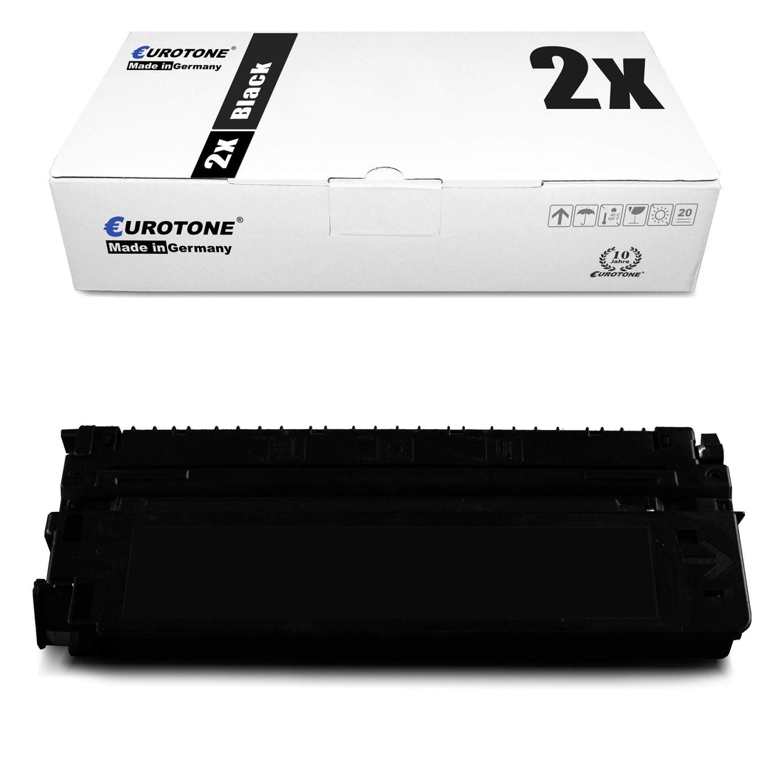 2X Eurotone Toner kompatibel für Canon PC 140 170 300 325 400 530 680 710 735 760 780 790 795 860 87