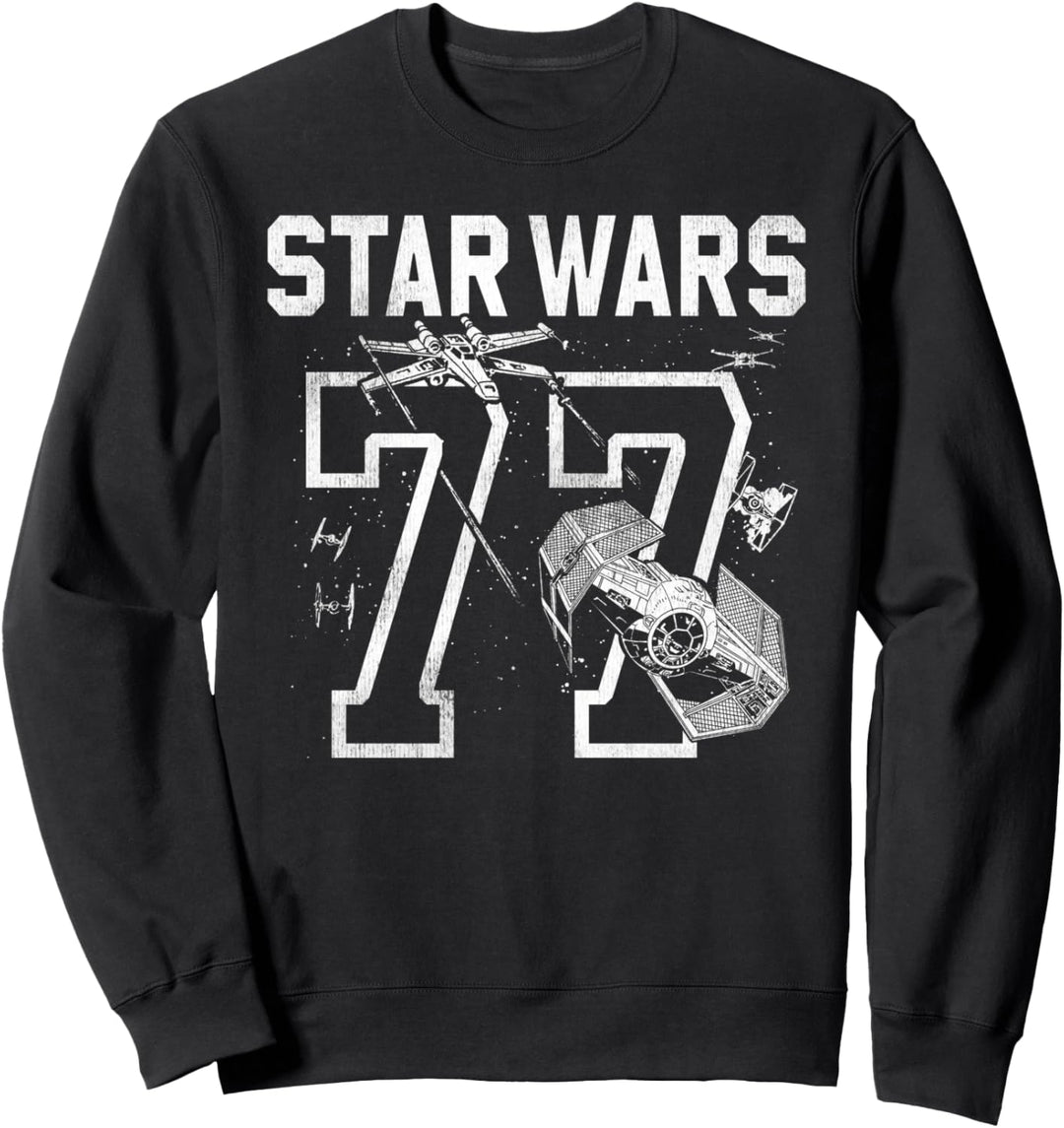 Star Wars Get The Tie Fighter Battle Poster Sweatshirt