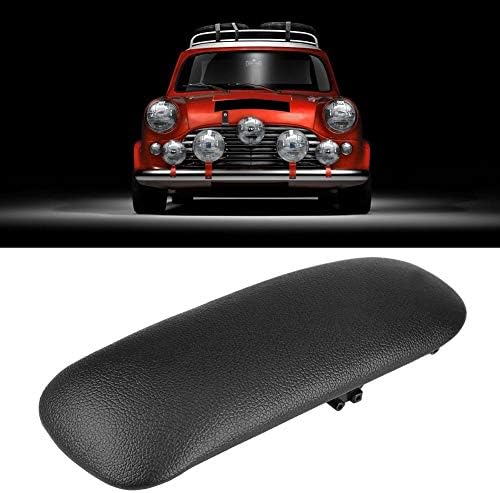 Keenso Mittelarmlehne Mittelkonsole aus Kunstleder Armauflage für Mittelkonsole für Mini Cooper