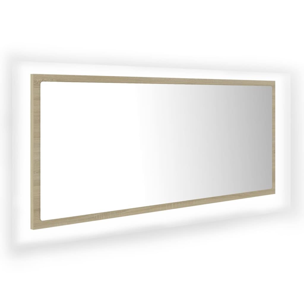 vidaXL LED Badspiegel Wandspiegel Badezimmerspiegel Lichtspiegel Spiegel Hängespiegel Bad Badezimmer