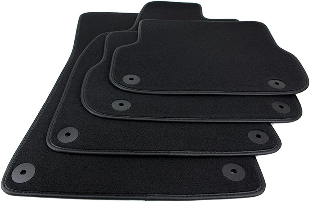 Kfzpremiumteile24 Fussmatten Velours Kompatibel mit A6 4F Limousine mit A6 4F Avant Baujahr 03/2006-