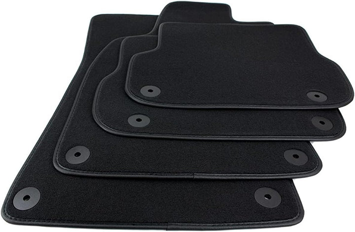 Kfzpremiumteile24 Fussmatten Velours Kompatibel mit A6 4F Limousine mit A6 4F Avant Baujahr 03/2006-