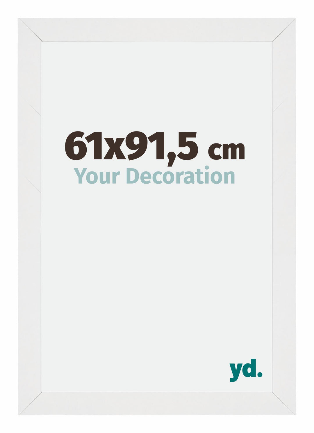 yd. Your Decoration - Bilderrahmen 61x91,5 cm - Bilderrahmen aus MDF mit Acrylglas - Antireflex - Au