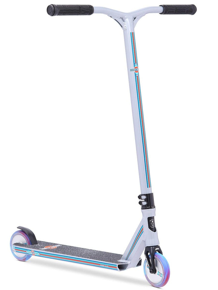 Lucky Cody Flom Signature Stunt Scooter V2 Silber/Rot/Blau