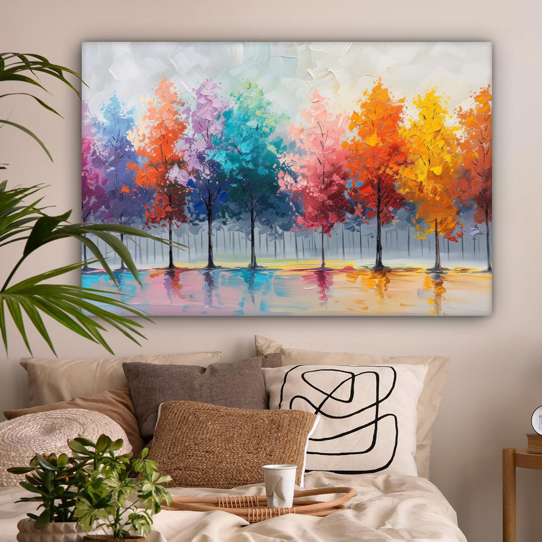 MuchoWow© Leinwandbild Gross 120x80 cm XXL Dekoration Wohnzimmer Bilder Pictures Wall Decoration Liv