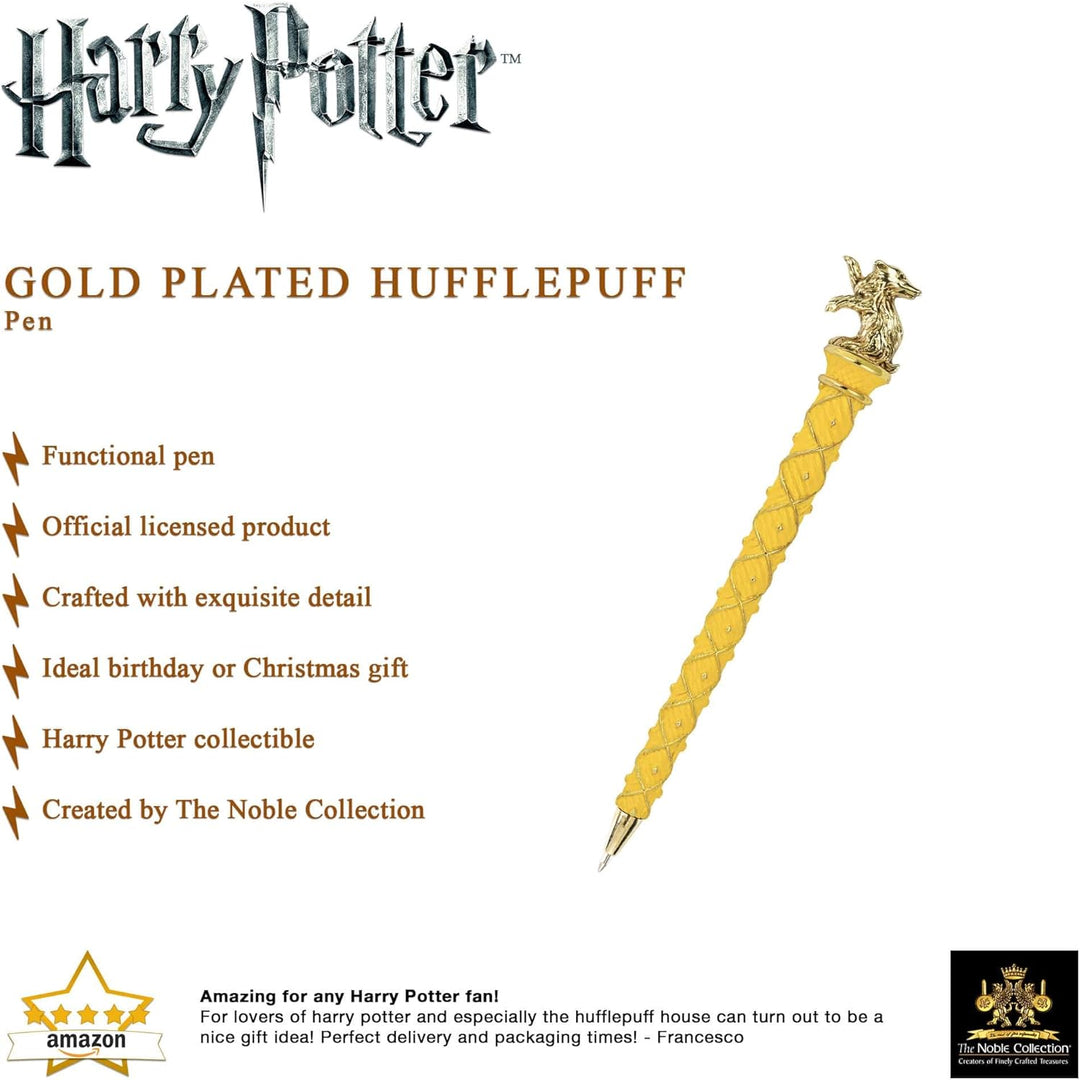 The Noble Collection Harry Potter Hufflepuff Pen