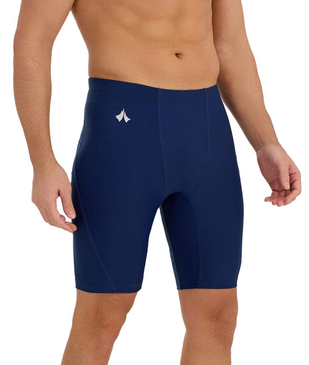 Herren Jammer Badehose Schnelltrocknende Schwimmhose mit V-Schnitt Training Wettkampf Badeanzug Dunk