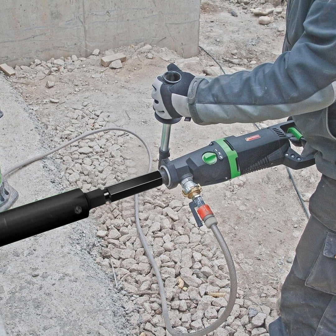 CPROSP 1¼" UNC Diamantbohrkrone mit Kernbohrer Verlängerung 400mm, Kernbohrkrone set, Bohrkrone 110m