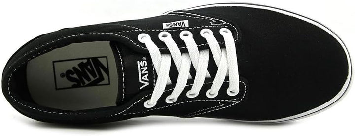 Vans Damen Atwood Low-Top, 39 EU Schwarz Canvas Blk Wht 187
