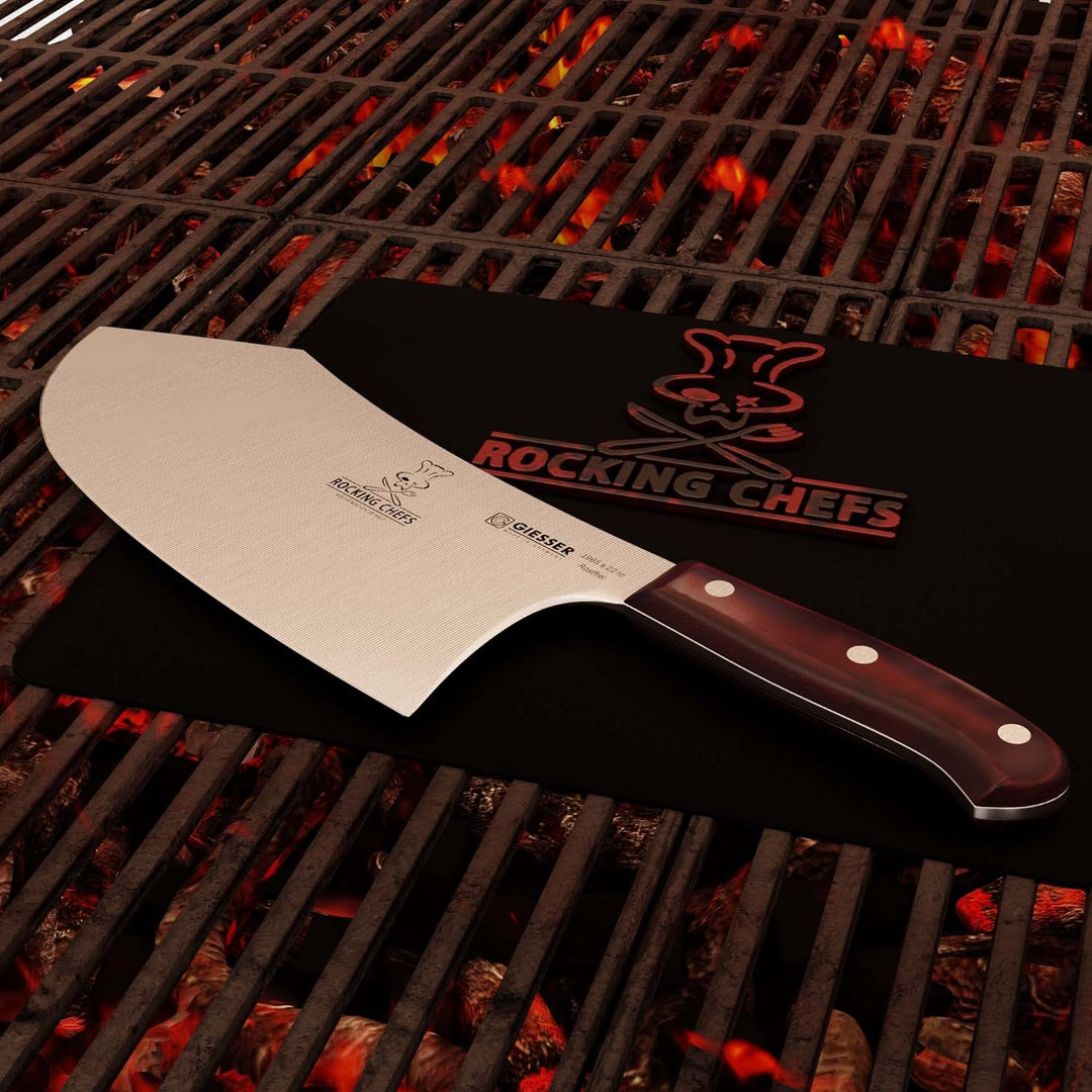 GIESSER seit 1776 - Made in Germany - Hackbeil 22 cm Rocking Chefs, PremiumCut Butcher No 1, Chinesi