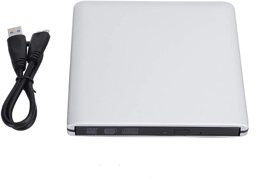 Externes CD Laufwerk USB 3.0 Externe Hochgeschwindigkeits DVD/CD-RW Laufwerke Externer Aluminium Kar