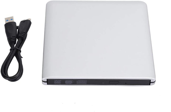Externes CD Laufwerk USB 3.0 Externe Hochgeschwindigkeits DVD/CD-RW Laufwerke Externer Aluminium Kar